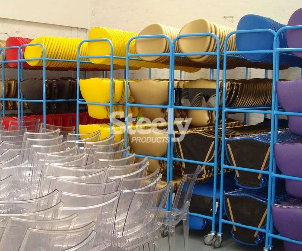 cushion set trolleys steely products