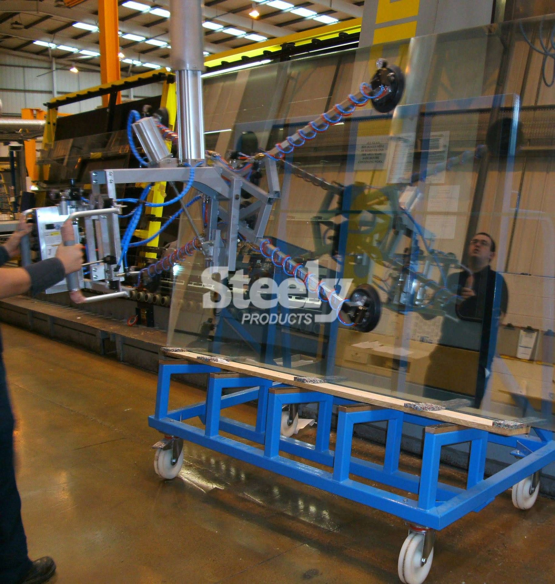 Glass Bogey Trio Trolley For Glass | Steely Products