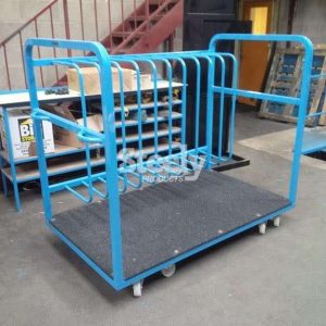 1 heavy duty door trolley for 12 doors