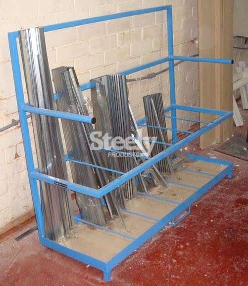 short steel rack