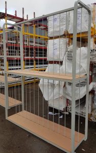 W752a   2 Tier Sash Frame Rack