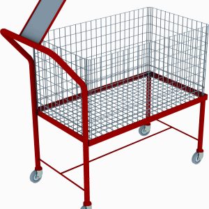 Mesh Picking Trolley4 min