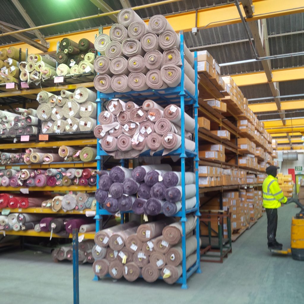 Steely Fabric Roll Pallets (4 high)