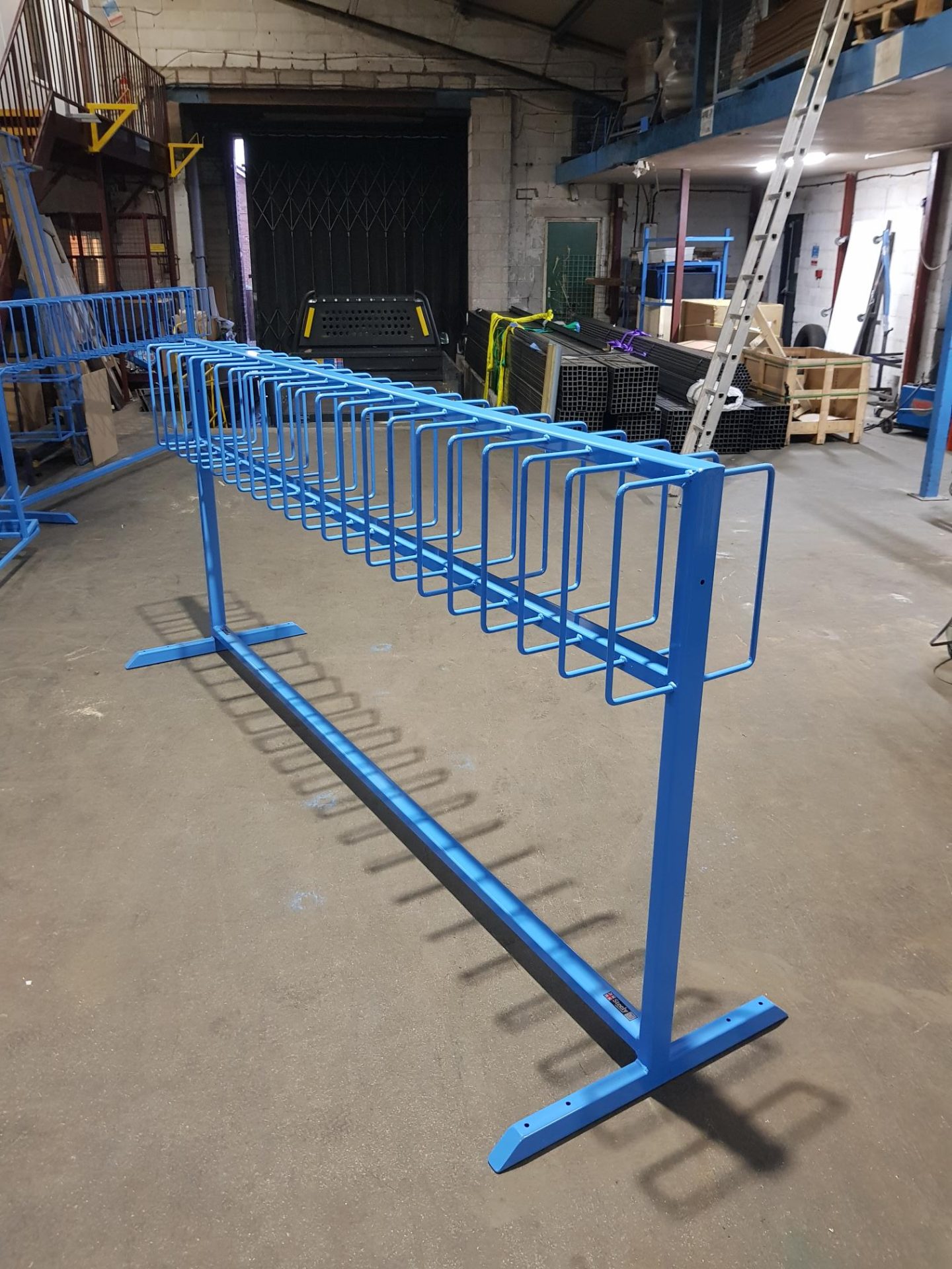 W1340a 21 Slot Double Sided Door Rack